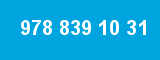 978 839 10 31